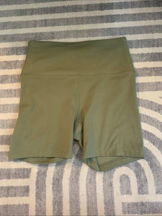 all in motion Pants - High-Rise Olive Bike Shorts for Women